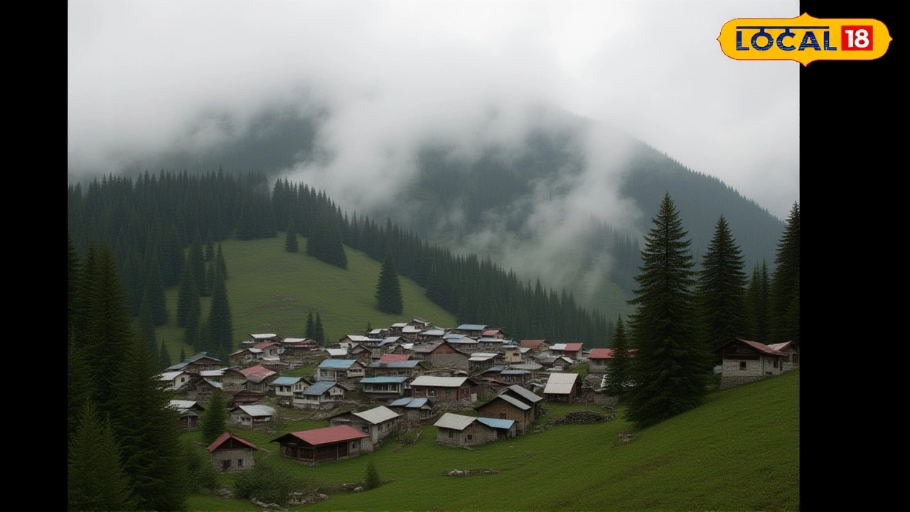 उत्तरी प्रदेश में अनुमानित बारिश और हवाओं की स्थिति